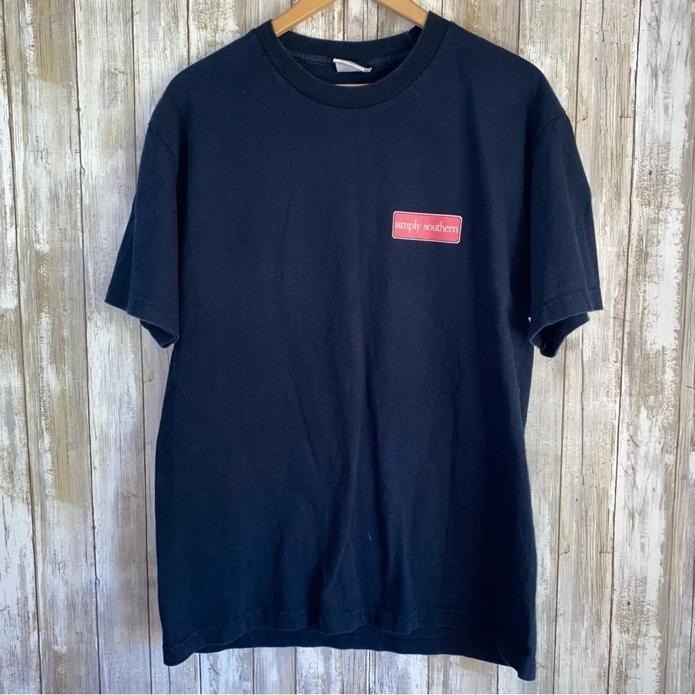 Simply Southern Navy Tee - Picture 3 of 6